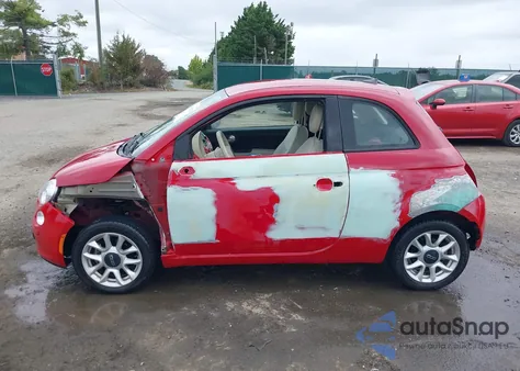 2017 Fiat 500 Pop из США, поврежденный, VIN 3C3CFFKRXHT697948